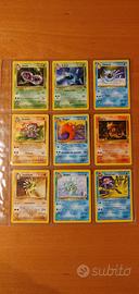 Lotto 25 Carte Pokémon Vintage Set Fossil 