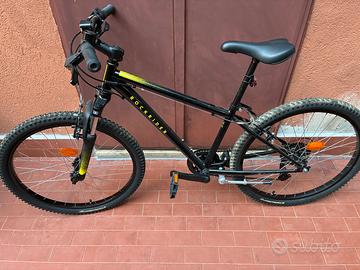 Rockrider 24 pollici EXP500 nero