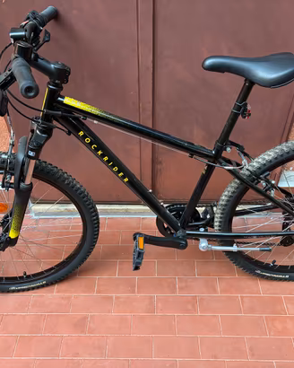 Rockrider 24 pollici EXP500 nero