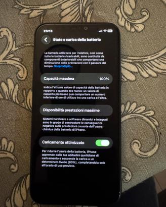 iPhone 11pro batteria al 100% originale