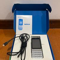 Nokia C3 con scatola originale e accessori