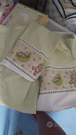 Completo lenzuola per lettino bambino