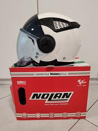 Casco Jet Nolan N33 Evo Classic Bianco – Mai Usato