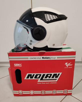 Casco Jet Nolan N33 Evo Classic Bianco – Mai Usato