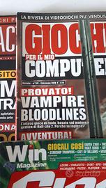 riviste video win giochi pc computer anni 2000