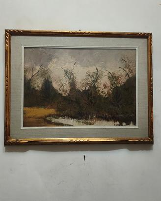 quadro natura dipinto a olio 