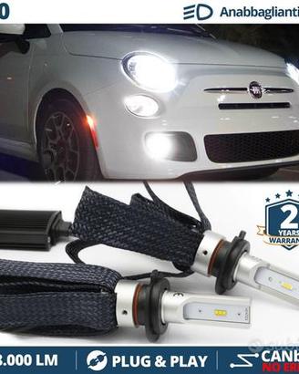 Kit Lampade Luci FULL LED per FIAT 500 B.GHIACCIO