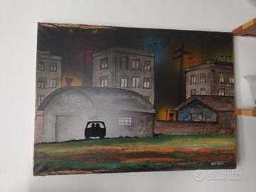 quadro tecnica mista Piero Cruciani Antinori