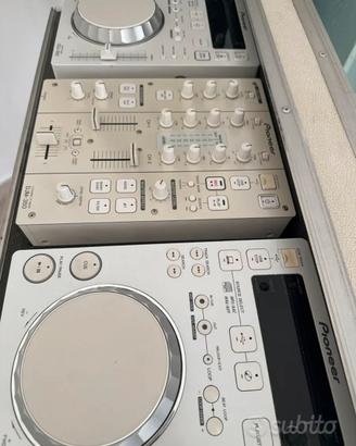 Consolle Pioneer cdj 350 W + mixer djm 350