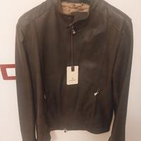 giacca pelle Barone Firenze