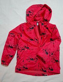 Giacca a vento Disney Mickey Mouse rossa