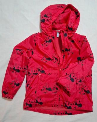 Giacca a vento Disney Mickey Mouse rossa