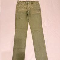 Pantaloni eleganti verde, grigio e blu tg 46