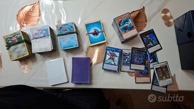 Mega Bulk Carte Pokémon & Yu-Gi-Oh! + Sleeve 