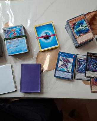 Mega Bulk Carte Pokémon & Yu-Gi-Oh! + Sleeve 