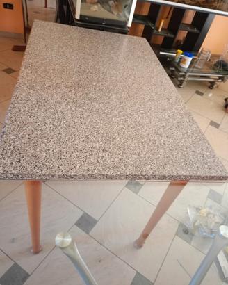 Tavolo  130×80 cm – effetto granito
