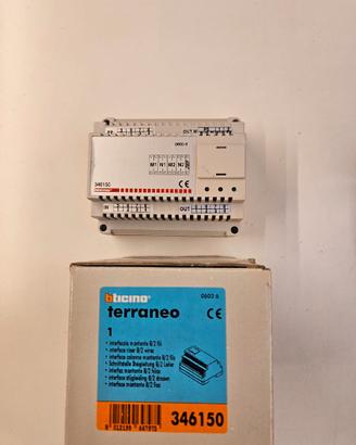 Bticino 346150 - Interfaccia montante 8/2 fili