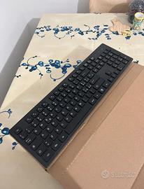 Tastiera QWERTY con mouse WIRELESS
