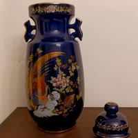 Grande Vaso Cinese blu 