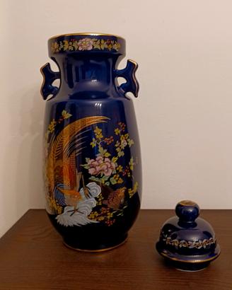 Grande Vaso Cinese blu 