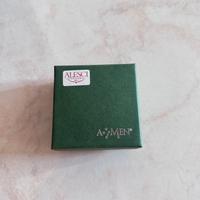 Collana Barretta con Zirconi Bianchi