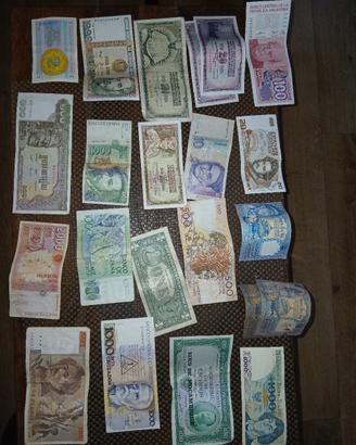 Banconote da collezione straniere