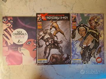 Sex Criminals 3 + X-MEN 250 254 Panini