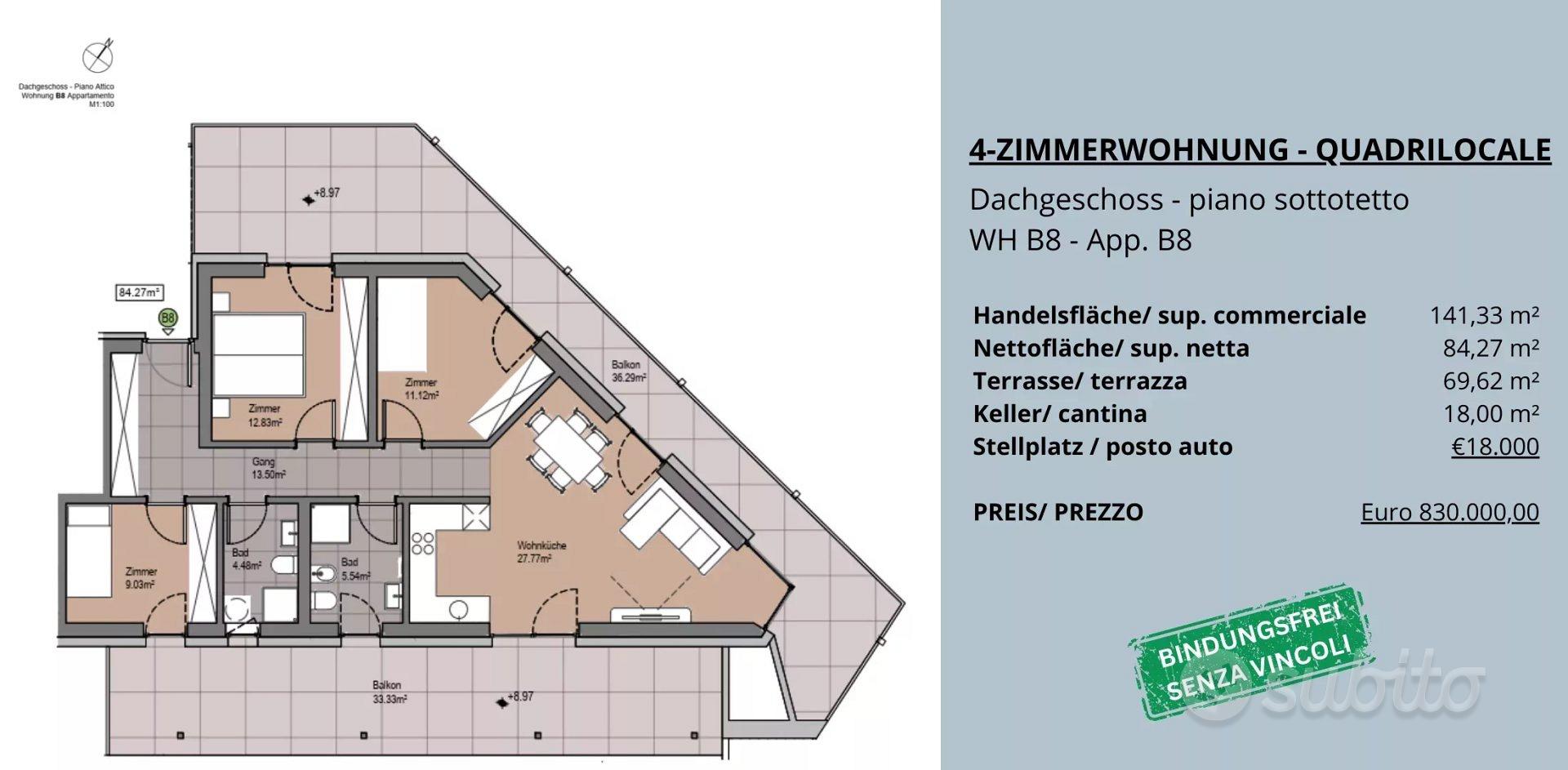 Nova Levante: Weierer Home quadrilocali - Vista 6