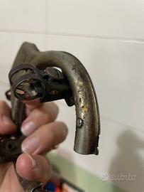 Lucchetto cigno bicicletta epoca