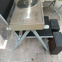 giradischi con cassette e radio Philips 1210