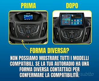 Ford Kuga | Autoradio android stereo 2 din +KIT