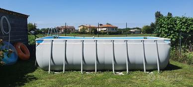 Piscina Bestway Power Steel con filtro a sabbia
