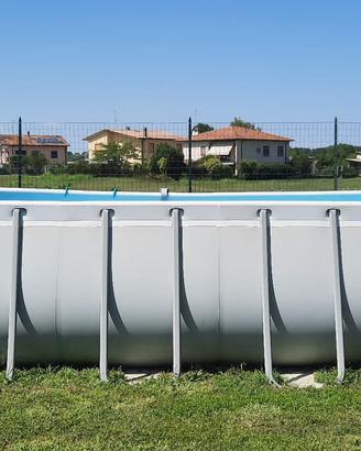 Piscina Bestway Power Steel con filtro a sabbia
