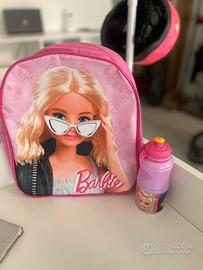 Zaino più borraccia Barbie