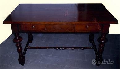 Tavolo Antico Noce Epoca 1800