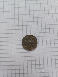 Moneta rarissima da 1 lira del 1946