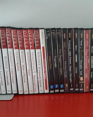 DVD D'opera- vari titoli