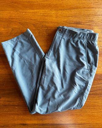 Pantaloni Under Armour sportivi grigi uomo 34-30