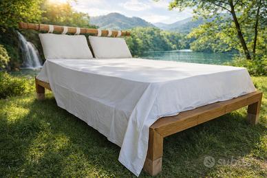 Letto Bambù - Eleganza naturale