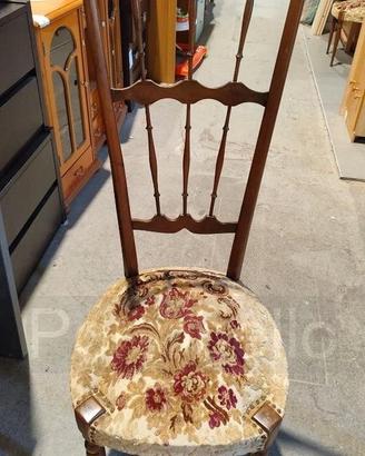 Codice: 272313 SEDIA CHIAVARINA VINTAGE ANNI 50 C