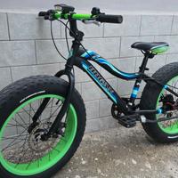 Bicicletta 20" Fat Bike freni a disco PERFETTA