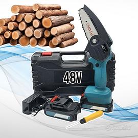 Mini Motosega a 2 Batteria Valigia elettrosega 48v