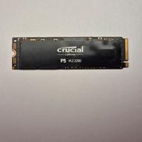 SSD NVMe Crucial P5 1TB | Salute 95% |Cache DRAM