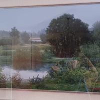 Quadro paesaggio di Lorenzo Barcella