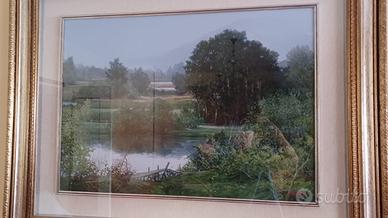 Quadro paesaggio di Lorenzo Barcella