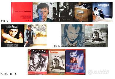 lp cd  spartiti  gatto panceri/anche singolarmente