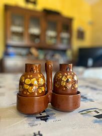 Set in ceramica decorata
