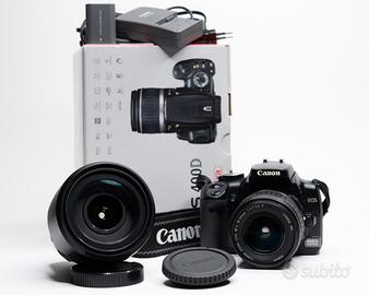 CANON EOS400D SLR + EF-S 18-55mm + Tamron 18-270mm