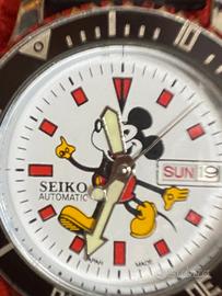 Orologio Automatico Seiko con figura di Topolino
