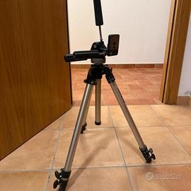 Treppiede professionale Manfrotto 190 in alluminio